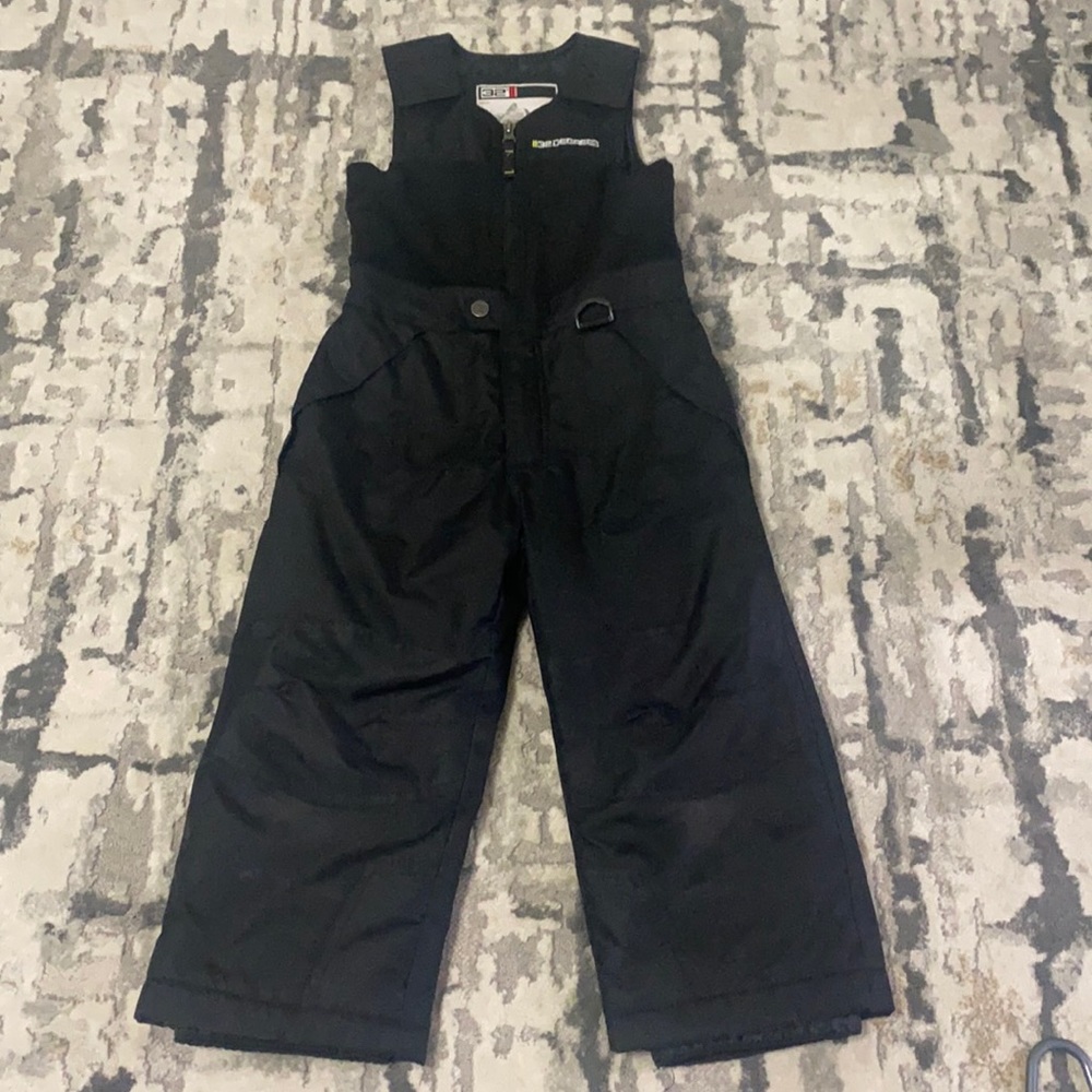 32 degrees black 4T snow bib